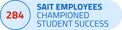 stat about 284 employees championing student success