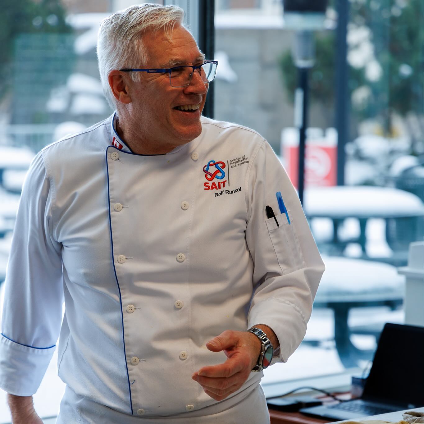 SAIT Baking and Pastry Arts instructor Rolf Runkel