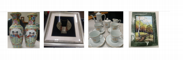 photo of some of the gifts to SAIT found in the donation from the presidents office