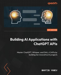 Book cover for building ai applications with chatgpt apis.