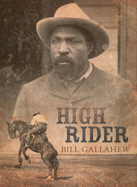 Book cover for a high rider with a photo of john ware on the front.