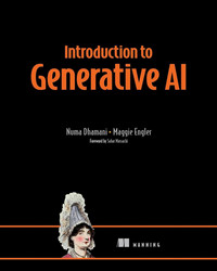 Book cover for Introduction for generative AI.