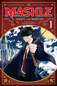 Book cover for mashle magic and muscles 1.