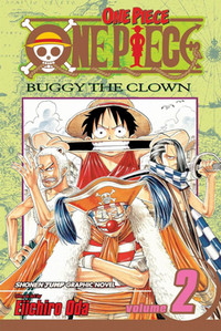 Book cover for one piece east blue volume 2.