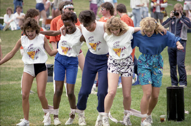 Spring Fling event, 1986