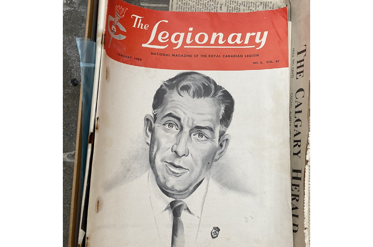 January 1968 issue of The Legionary, National Magazine of the Royal Canadian Legion.