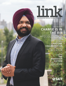 Fall 2023 cover of Link Magazine