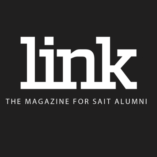 LINK logo with black background