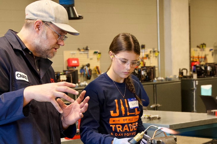 Getting a feel for welding!